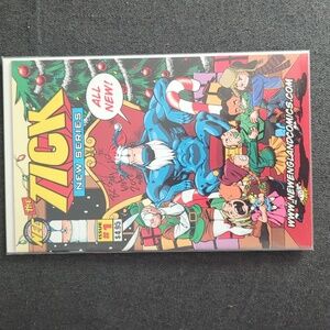 Autographed The Tick #1 Comic Book